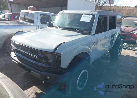 2024 Ford Bronco Outer Banks z USA, uszkodzony, nr VIN 1FMEE8BP6RLA50814